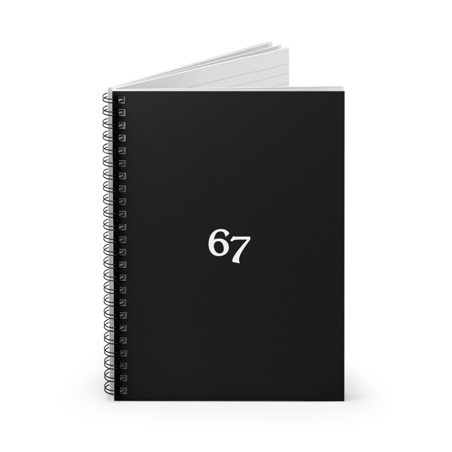 67 Spiral Notebook - 67, Perfect for Journaling, School, Office, Gifts, and Creativity