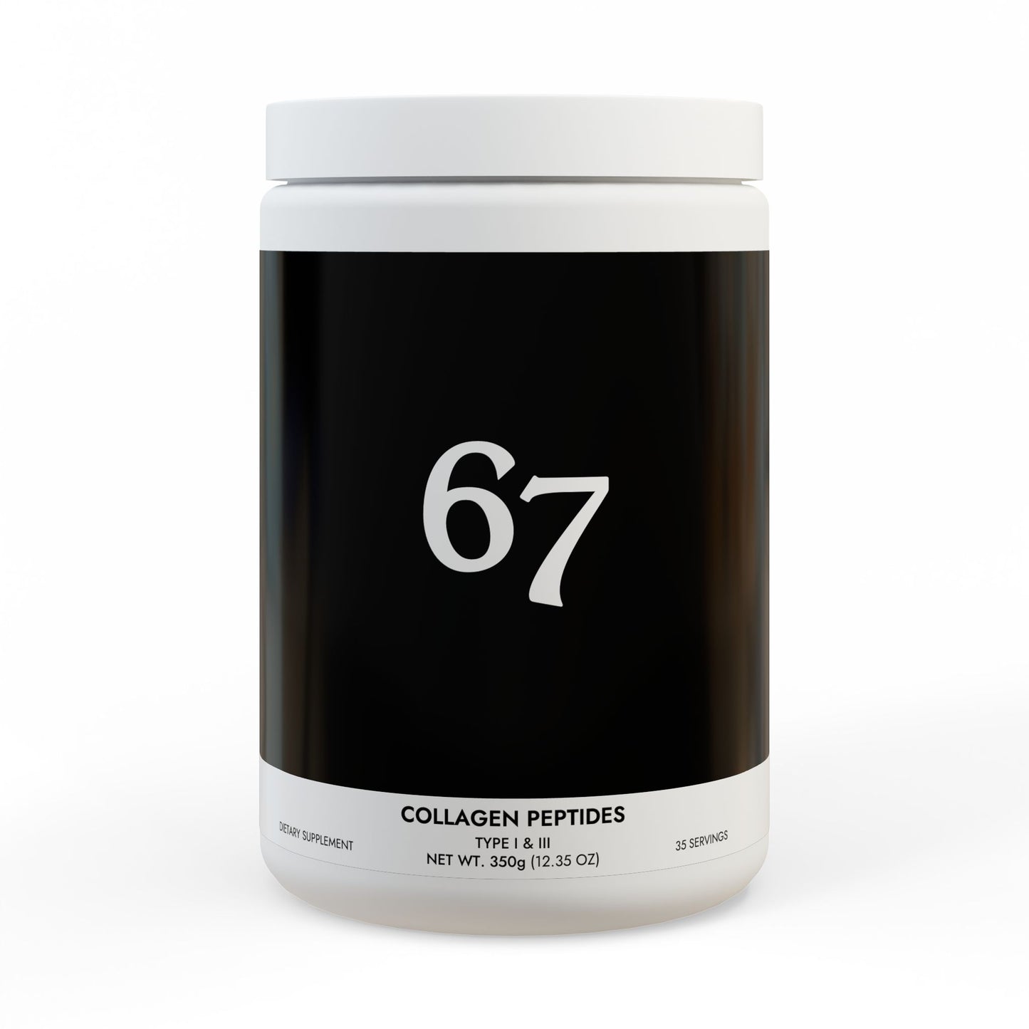 67 Collagen Peptides Type I & III Supplement (350g, 12.3oz)