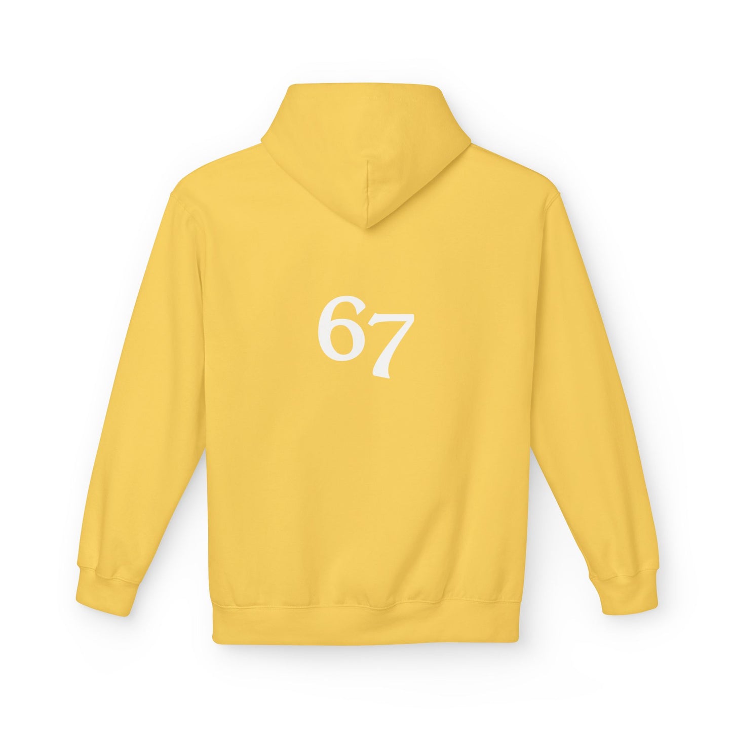 67 Cozy Unisex Midweight Softstyle Fleece Hoodie | Perfect for Fall, Gift for Friends, Casual Wear, Relaxing at Home, Trendy Layer