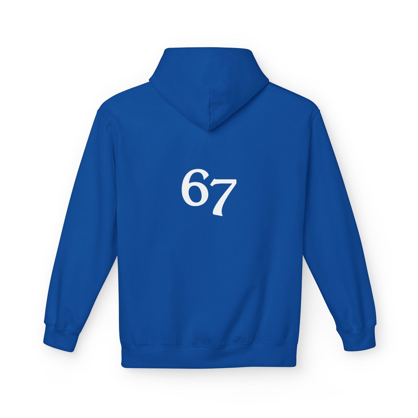 67 Cozy Unisex Midweight Softstyle Fleece Hoodie | Perfect for Fall, Gift for Friends, Casual Wear, Relaxing at Home, Trendy Layer