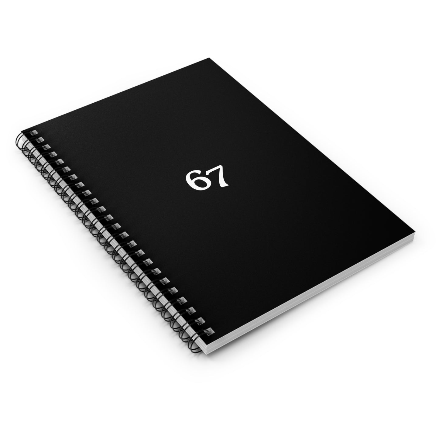 67 Spiral Notebook - 67, Perfect for Journaling, School, Office, Gifts, and Creativity