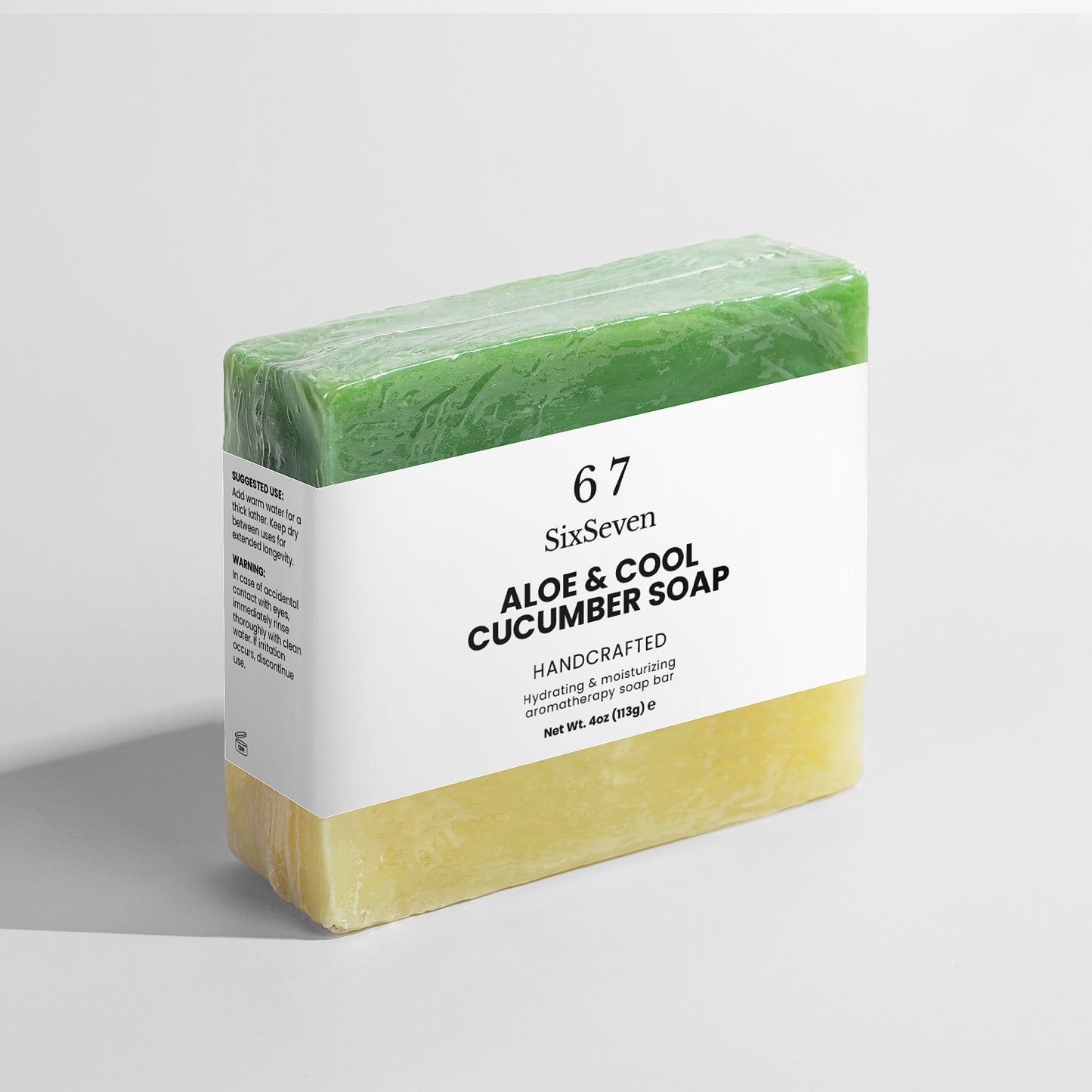 6 7 Aloe & Cool Cucumber Soap