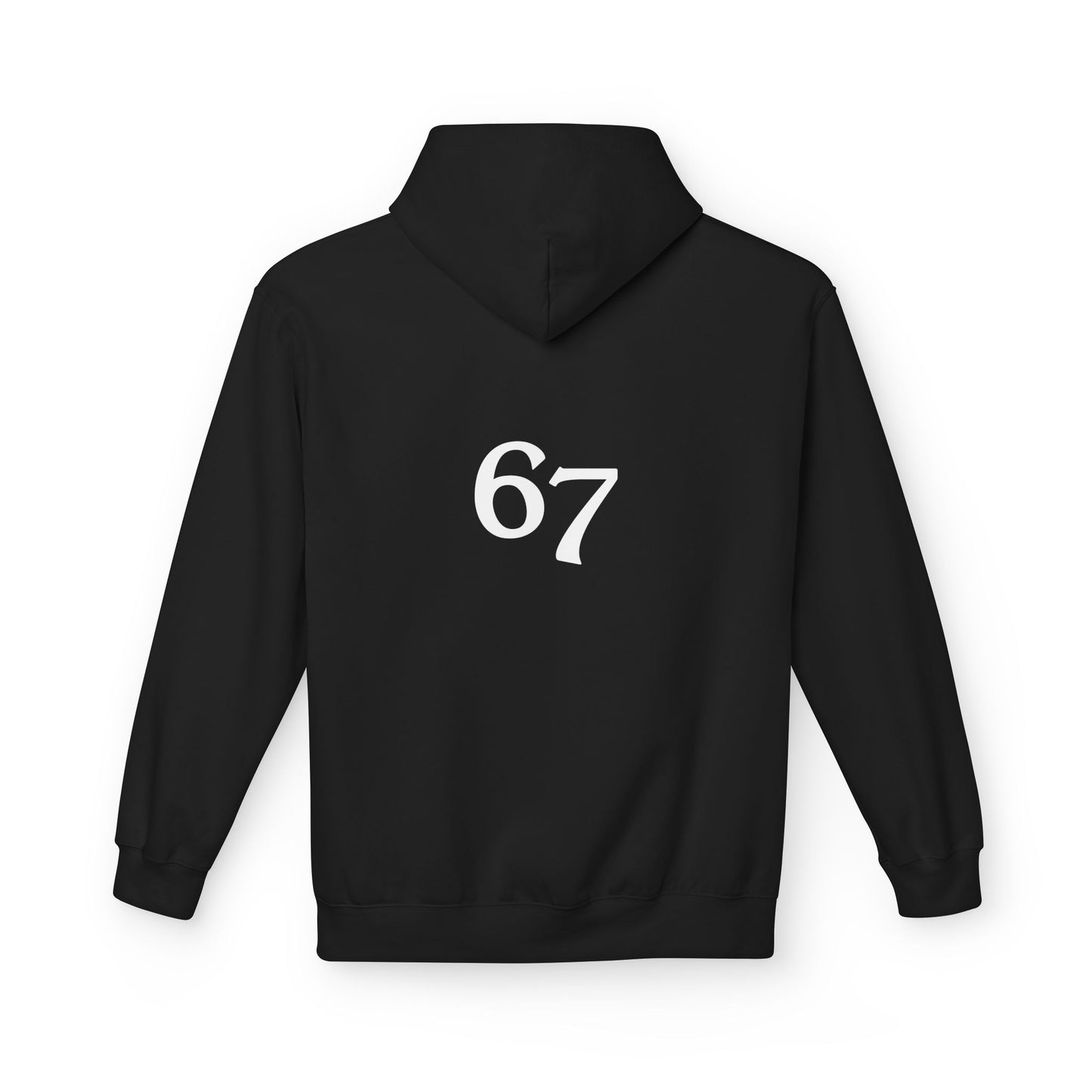67 Cozy Unisex Midweight Softstyle Fleece Hoodie | Perfect for Fall, Gift for Friends, Casual Wear, Relaxing at Home, Trendy Layer