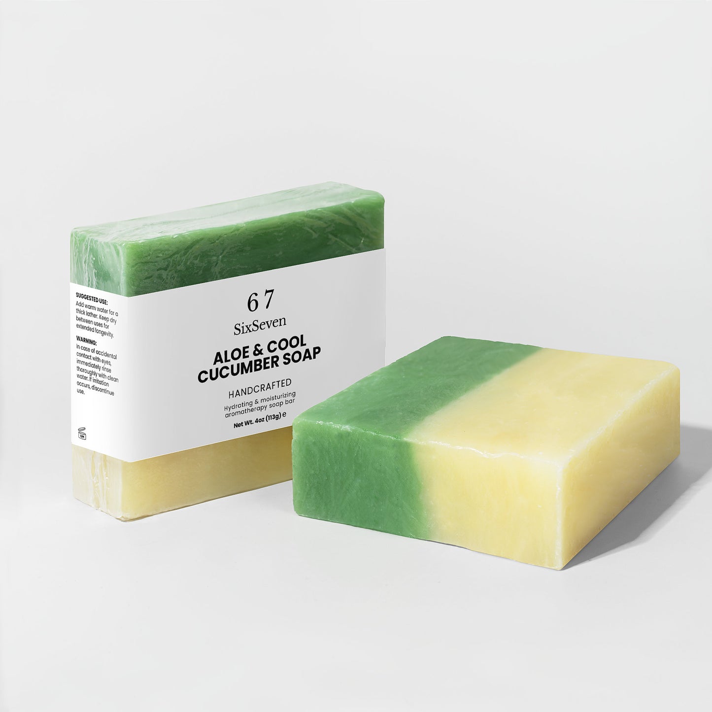 6 7 Aloe & Cool Cucumber Soap