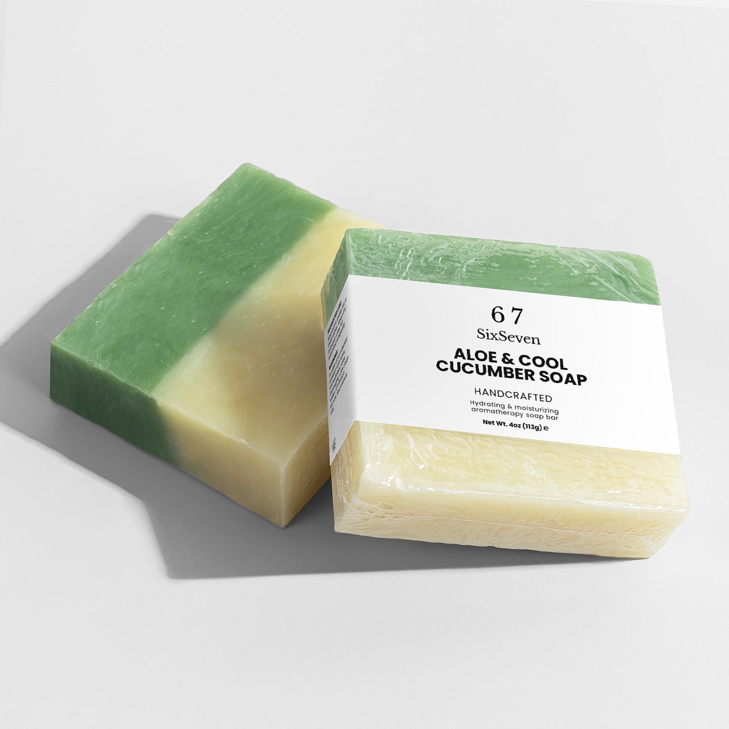 6 7 Aloe & Cool Cucumber Soap