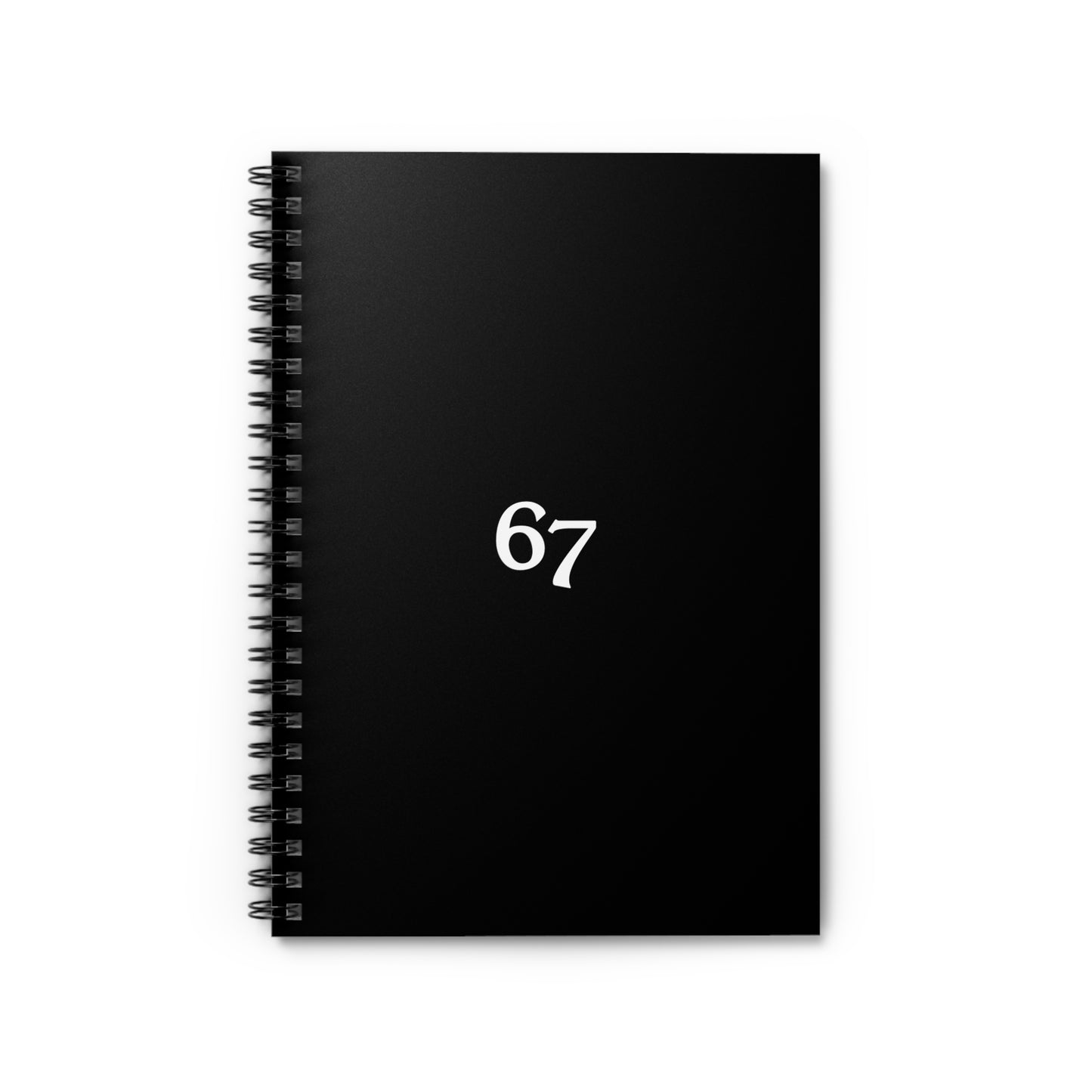 67 Spiral Notebook - 67, Perfect for Journaling, School, Office, Gifts, and Creativity